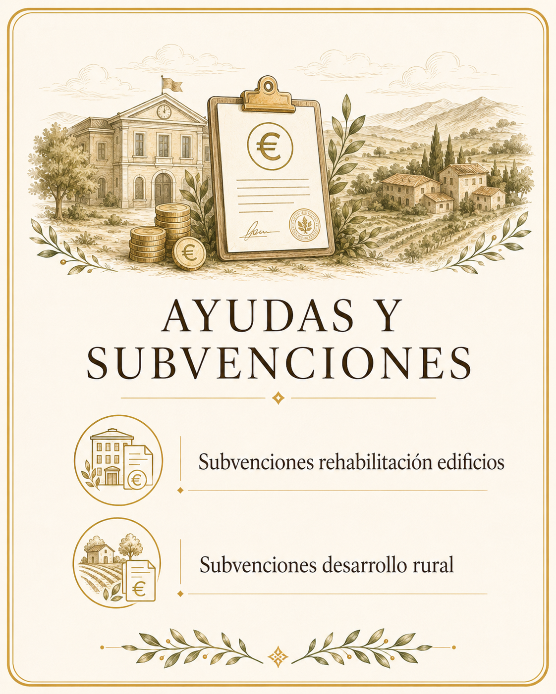 Ayudas y subvenciones